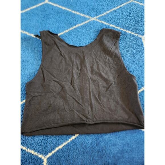 Women's United We Stand Eagle & Skull Crop Top - Picture 3 of 3